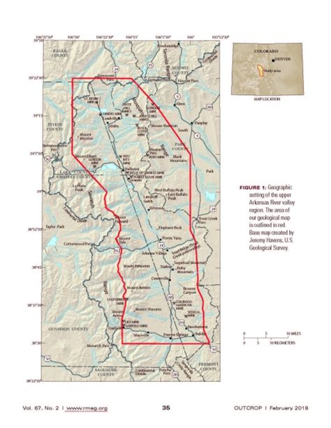 Geological Adventures in The Arkansas River Valley, Central Colorado ...