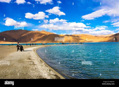 Pangong Lake, Leh Ladakh, Jammu Kashmir, India Stock Photo - Alamy