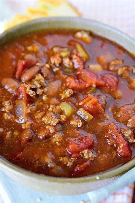 Slow Cooker Beef Chili Recipe