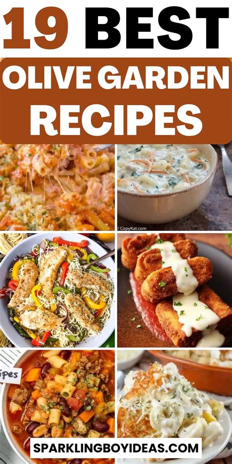 19 Super Easy Olive Garden Recipes - Sparkling Boy Ideas