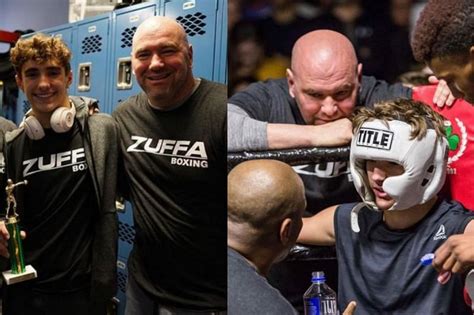 Who is Aidan White, amateur boxer and UFC president Dana White's son?