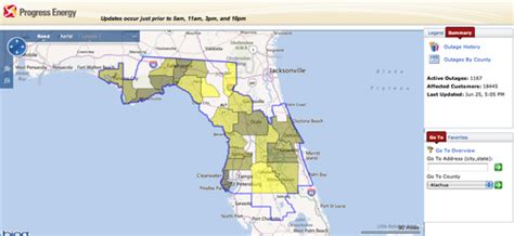 Duke Energy Power Outage Map Florida - Maps For You