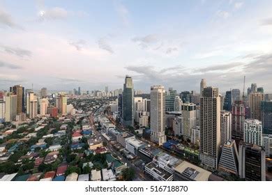 Makati Skyline Night Makati City Philippines Stock Photo 516718870 ...