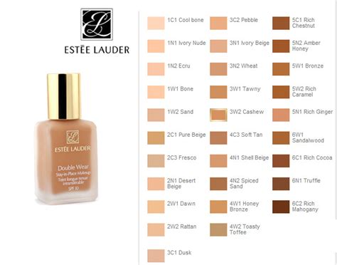 Estee Lauder Double Wear Maquillaje Double wear fluido 1N2 Ecru 30 ml ...