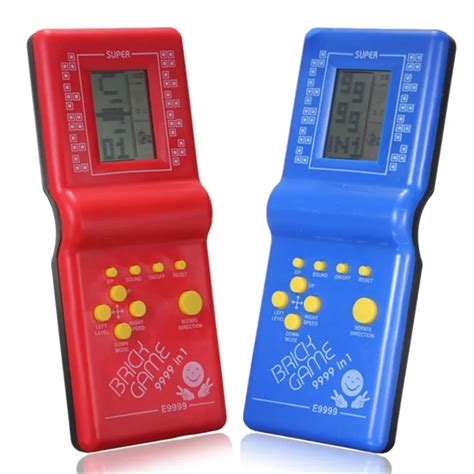 Top Selling Tetris Brick Handheld Game Toy For Kids Hand Held LCD ...