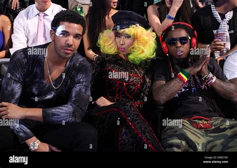 Drake Nicki Minaj Lil Wayne 2012 MTV Video Music Awards held at Staples Center - Show Los ...