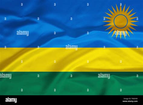 flag of Ruanda, Rwanda Stock Photo - Alamy