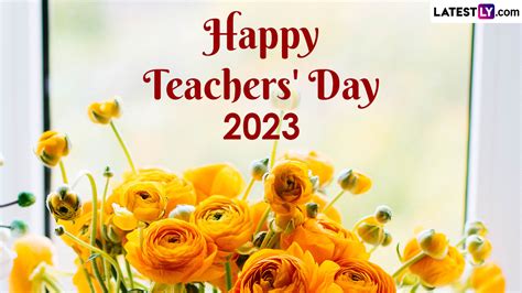 Festivals & Events News | Wish Happy Teachers' Day 2023 With Greetings, WhatsApp Messages ...