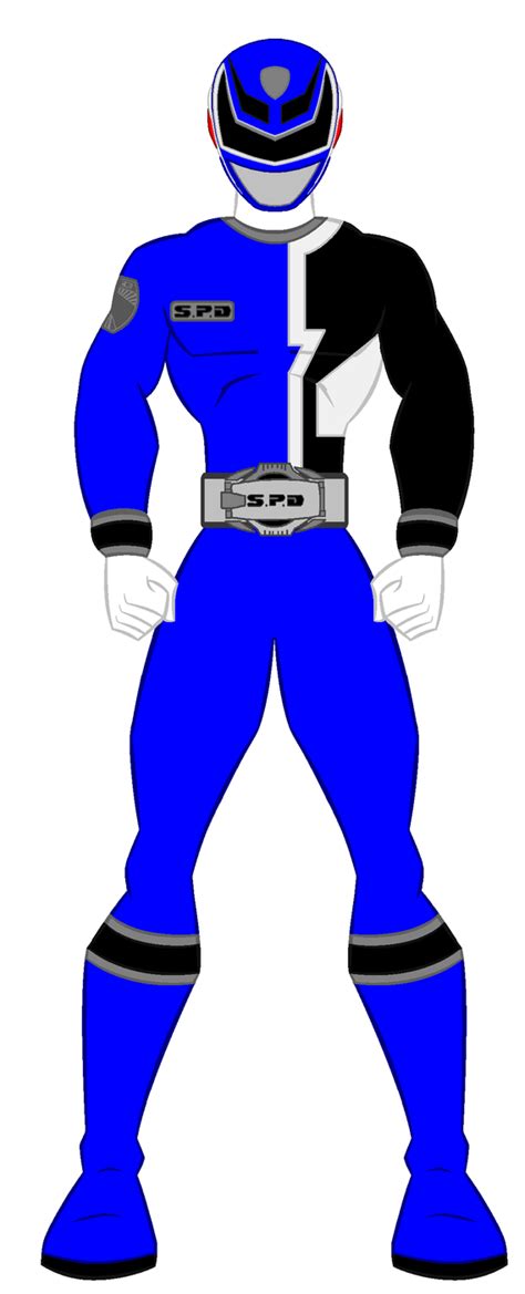 13. Power Rangers Spd - Blue Ranger by PowerRangersWorld999 on DeviantArt