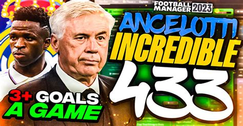 Ancelotti's INCREDIBLE FM23 Tactics! | FM Scout