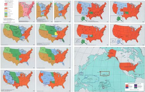 Historical Map Of The United States - Lynda Ronalda