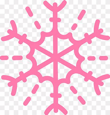 Pink Snowflakes Clipart Snowflake