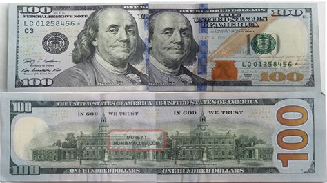 Real 100$ Usa Star Federal Reserve Note From 2009 Real One Hundred ...