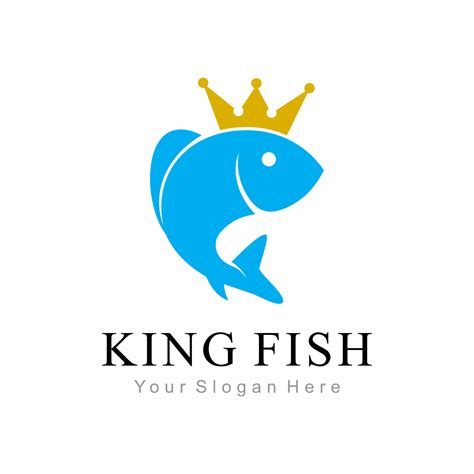 king fish vector logo 13633829 Vector Art at Vecteezy