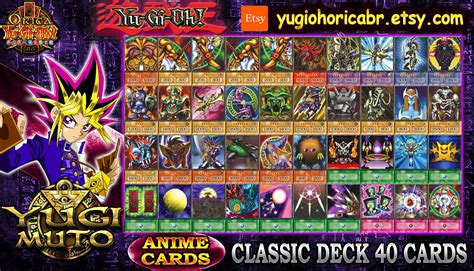 Yugi Muto Orica Deck - Yugioh Anime Cards