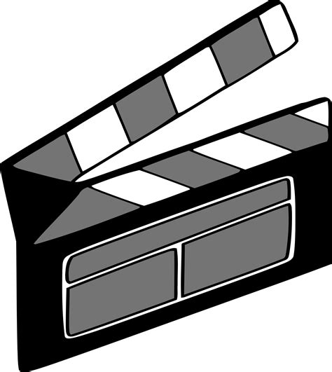 Film Clapper Vector Clipart image - Free stock photo - Public Domain ...