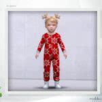 Toddler Girl Christmas Collection 226 – Retexture Sims 4 Clothes Mod - ModsHost