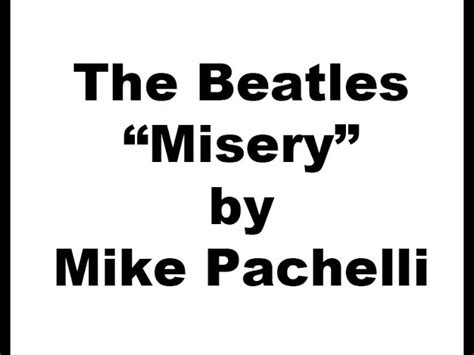 The Beatles - Misery LESSON by Mike Pachelli Chords - Chordify