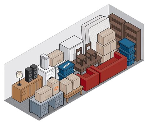 10x30 Storage Unit Size Guide | Public Storage Canada