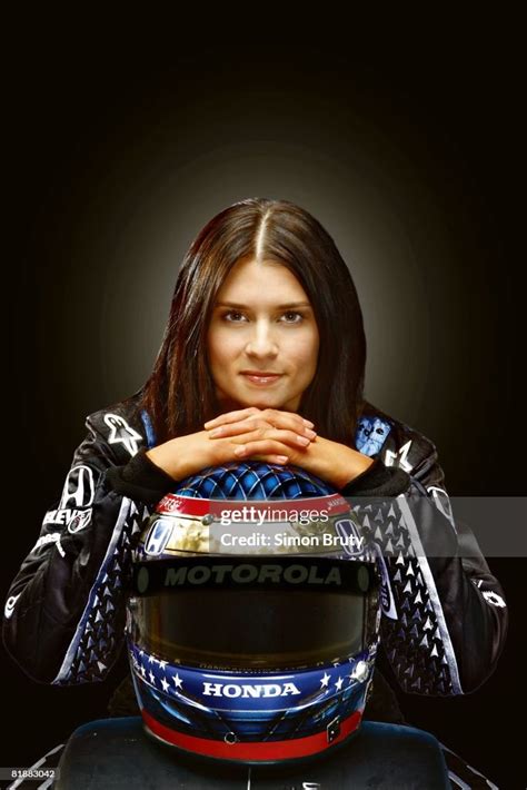 IndyCar Series, Closeup portrait of Danica Patrick with helmet at... News Photo - Getty Images