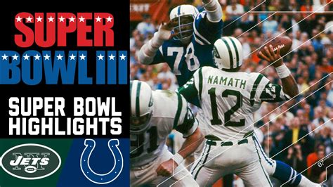 Super Bowl III: Jets vs. Colts (#1) | Top 10 Upsets | NFL - YouTube