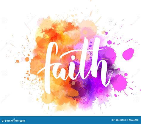 Faith Calligraphy Stock Illustrations – 23,784 Faith Calligraphy Stock ...