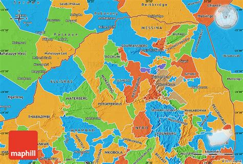 Political Map of Northern Province