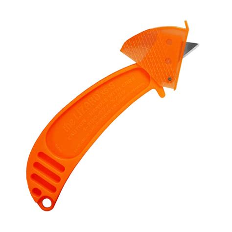 Crewsafe® Lizard® Retractable Safety Knife Box Cutter Orange LZ-S