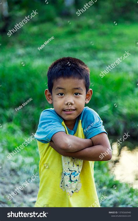 Filipino Kid Portrait Port Barton Philippines Stock Photo 1376566940 | Shutterstock