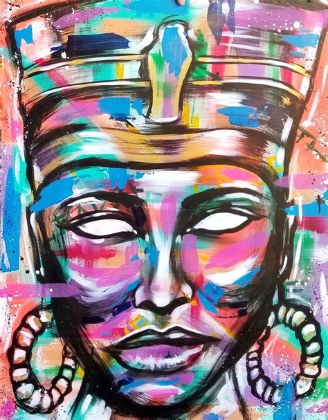 Nefertiti - Canvas Print | DOOGA ART LLC