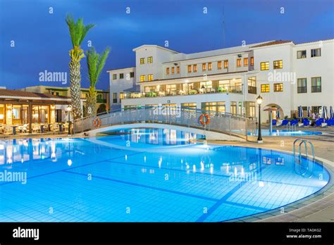 Kefalos Beach Village Hotel, Paphos, Cyprus, Europe Stock Photo - Alamy