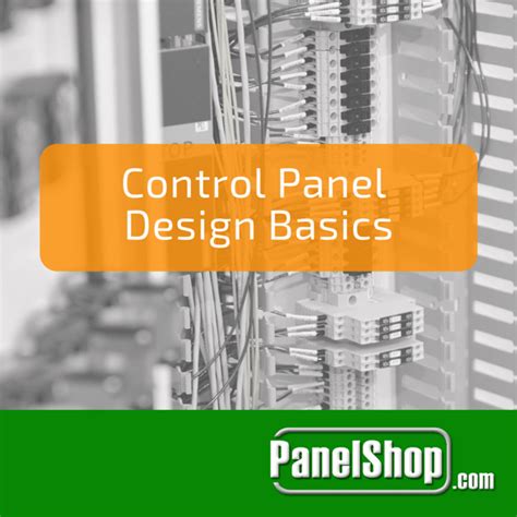 Control Panel Design Basics