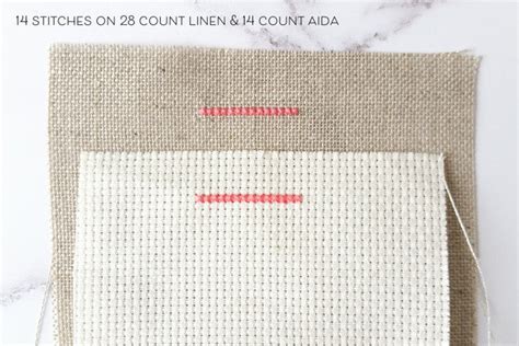 Linen Cross Stitch Fabric - Cross Stitch Patterns