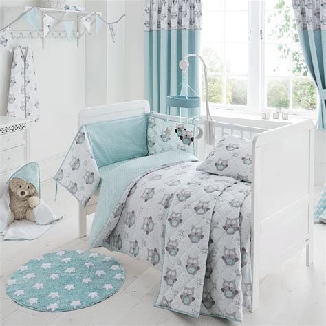 Little Owls Nursery Bed Linen Collection | Dunelm