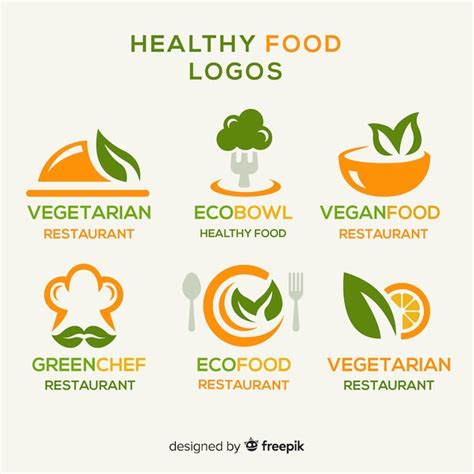 Healthy food label set | Free Vector