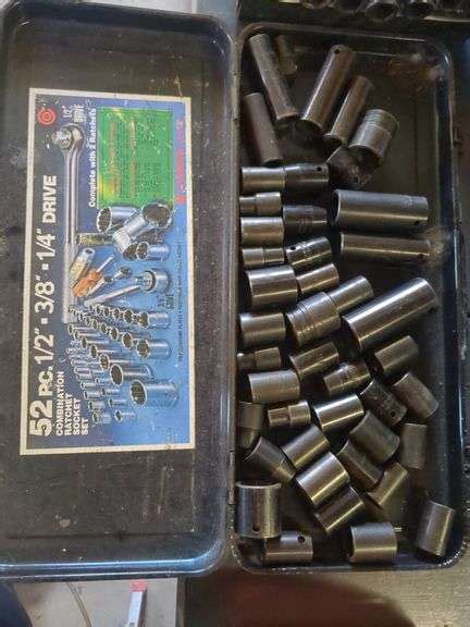 Assorted 1/2" Drive Impact Sockets (SAE & Metric) - Delaware Auction Center