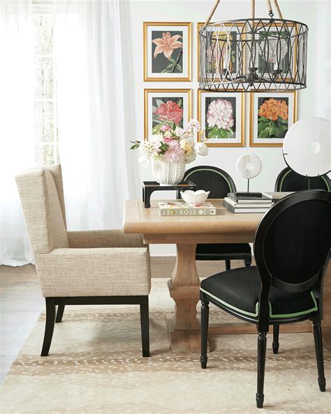 Choosing Head and Side Dining Chairs | Black dining room chairs, Side chairs dining, Upholstered ...