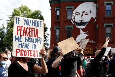 Photos: The signs and art of the George Floyd protests