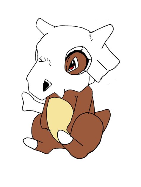 Pokemon- Cubone by redeyeswolfman on DeviantArt