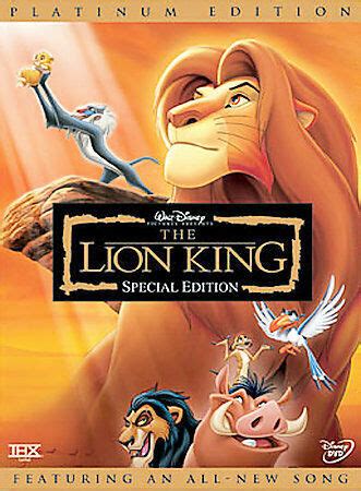 The Lion King (Two-Disc Platinum Edition), DVD 786936217421 | eBay