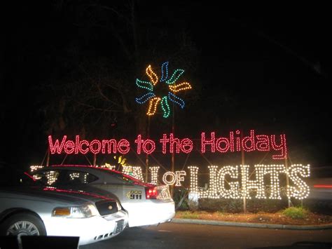 Holiday Festival of Lights, James Island County Park, Charleston, South ...