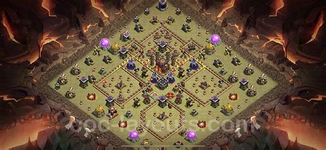 Best War Base TH10 with Link 2023 - Town Hall Level 10 CWL Base Copy ...