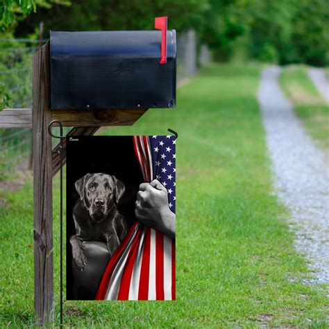 Labrador Retriever Lover American US Flag - Flagwix