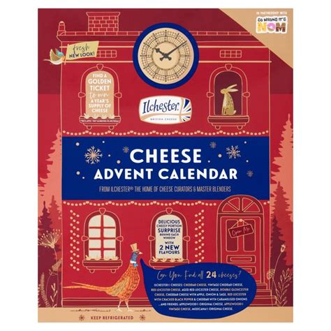 Ilchester British Cheese Advent Calendar - Hestia Fredelia