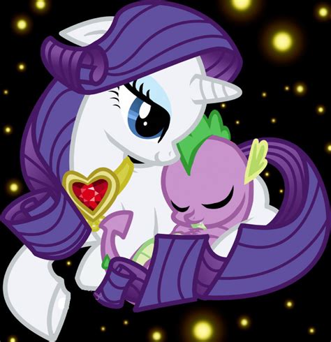 Rarity $ Spike by Fernixx on DeviantArt