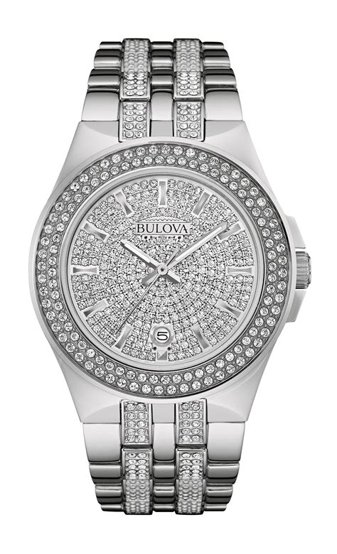 Men's Bulova Crystal Watch