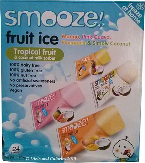 Smooze Dairy Free Fruit & Coconut Ice Lollies | Free fruit, Dairy free ...