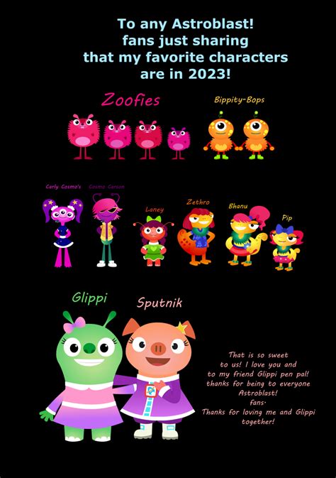 My favorite Astroblast characters in 2023 by AdamDraw1997 on DeviantArt