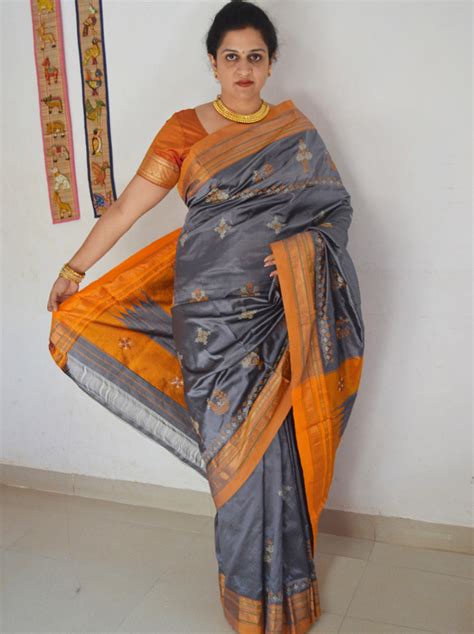 Buy Irkal sarees online | kashida sarees online | kasuti saree shopping online