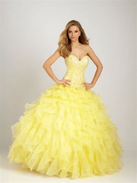 Yellow Prom Dresses | Dressed Up Girl